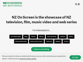 'nzonscreen.com' screenshot