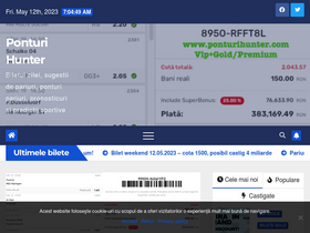 'ponturihunter.com' screenshot