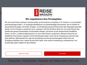 'deinreisemagazin.de' screenshot