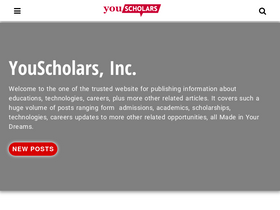 'youscholars.com' screenshot