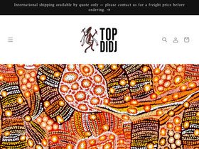 topdidj.com homepage screenshot