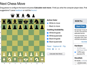 'nextchessmove.com' screenshot