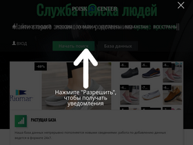 'poisk.center' screenshot