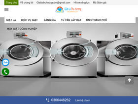 'giatlathuhuong.com' screenshot