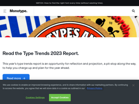 'monotype.com' screenshot