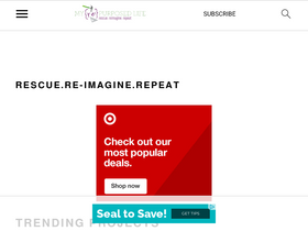 'myrepurposedlife.com' screenshot
