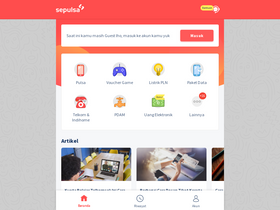 'sepulsa.com' screenshot