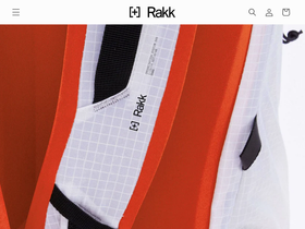 rakk.co homepage screenshot