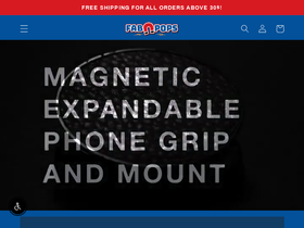 fabgrips.com homepage screenshot