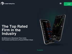 'fundedtradingplus.com' screenshot