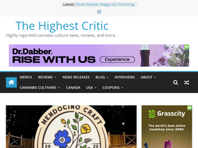 'thehighestcritic.com' screenshot