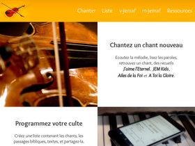 'jemaf.fr' screenshot
