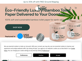 ecohiny.com homepage screenshot