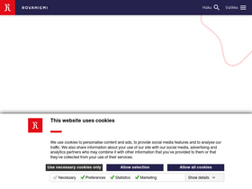 'rovaniemi.fi' screenshot
