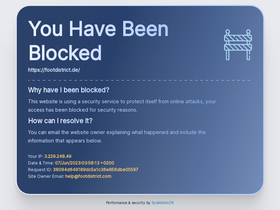 'footdistrict.de' screenshot