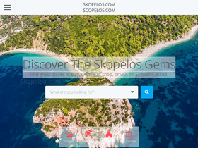 'skopelos.com' screenshot