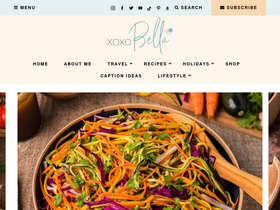 'xoxobella.com' screenshot