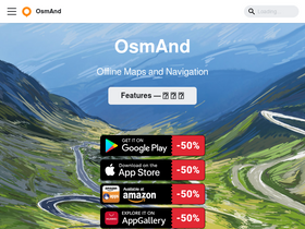 'osmand.net' screenshot