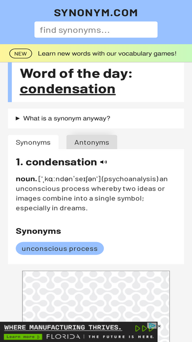 Synonyms and Antonyms Dictionary -Lesson 23: Contestant (noun)