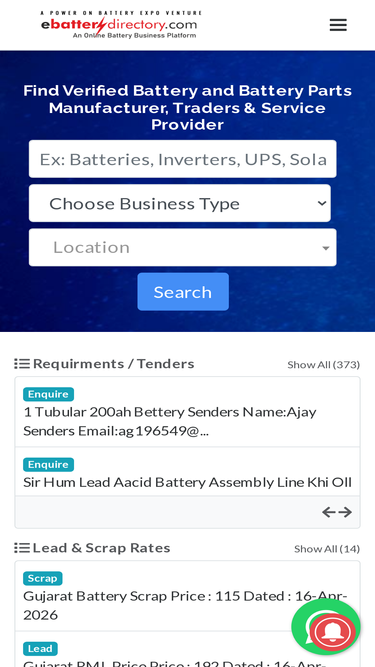ebatterydirectory.com
