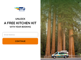 'escapecampervans.com' screenshot