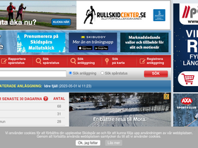 'skidspar.se' screenshot