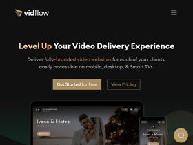 'vidflow.co' screenshot