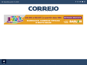 'correiopaulista.com' screenshot