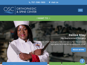 'osc-ortho.com' screenshot