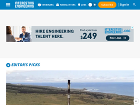 'interestingengineering.com' screenshot