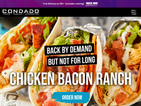 'condadotacos.com' screenshot