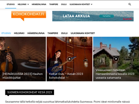 'kohokohdat.fi' screenshot