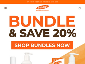 'palmers.com' screenshot