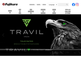 'fujikurashaft.jp' screenshot