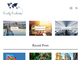 'emilyembarks.com' screenshot