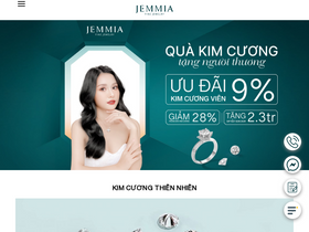 'jemmia.vn' screenshot