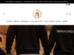 war-dad.com homepage screenshot