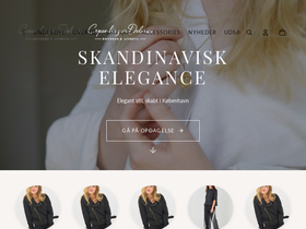 Copenhagen Deluxe homepage screenshot