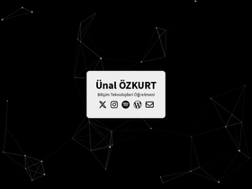 'unalozkurt.com' screenshot