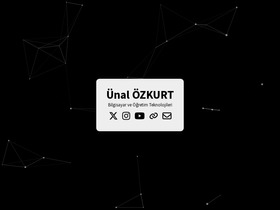 'unalozkurt.com' screenshot