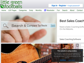 'littlegreenfootballs.com' screenshot