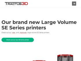 'tractus3d.com' screenshot