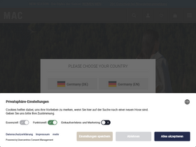 'mac-jeans.com' screenshot