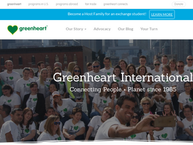 'greenheart.org' screenshot