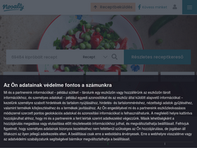 'nosalty.hu' screenshot