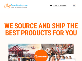 'cjdropship.com' screenshot