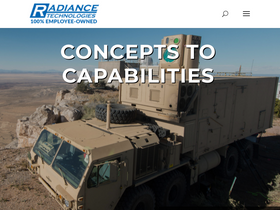 'radiancetech.com' screenshot