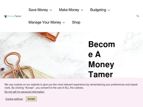 'moneytamer.com' screenshot
