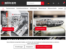 'boker.de' screenshot