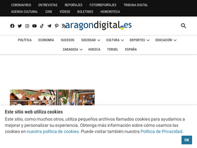 'aragondigital.es' screenshot
